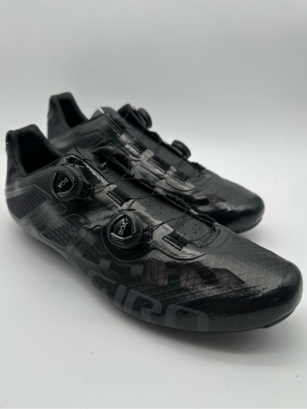 Giro Imperial Road Cycling Shoes 48 Carbon EC90 SLX2 Dual BOA Black Race